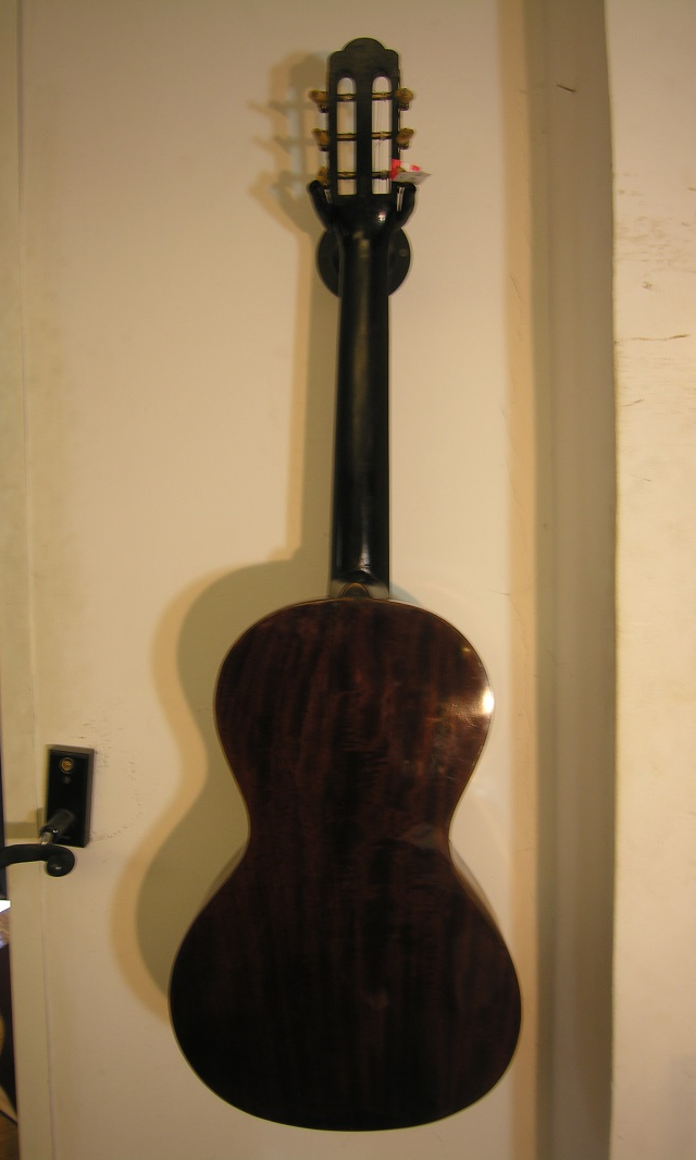 Biedermeier Gitarre Unbekannter Herkunft Bild