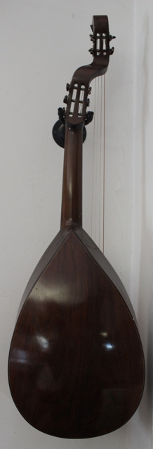 Sächsische 10-saitige Kontra-Laute Bild