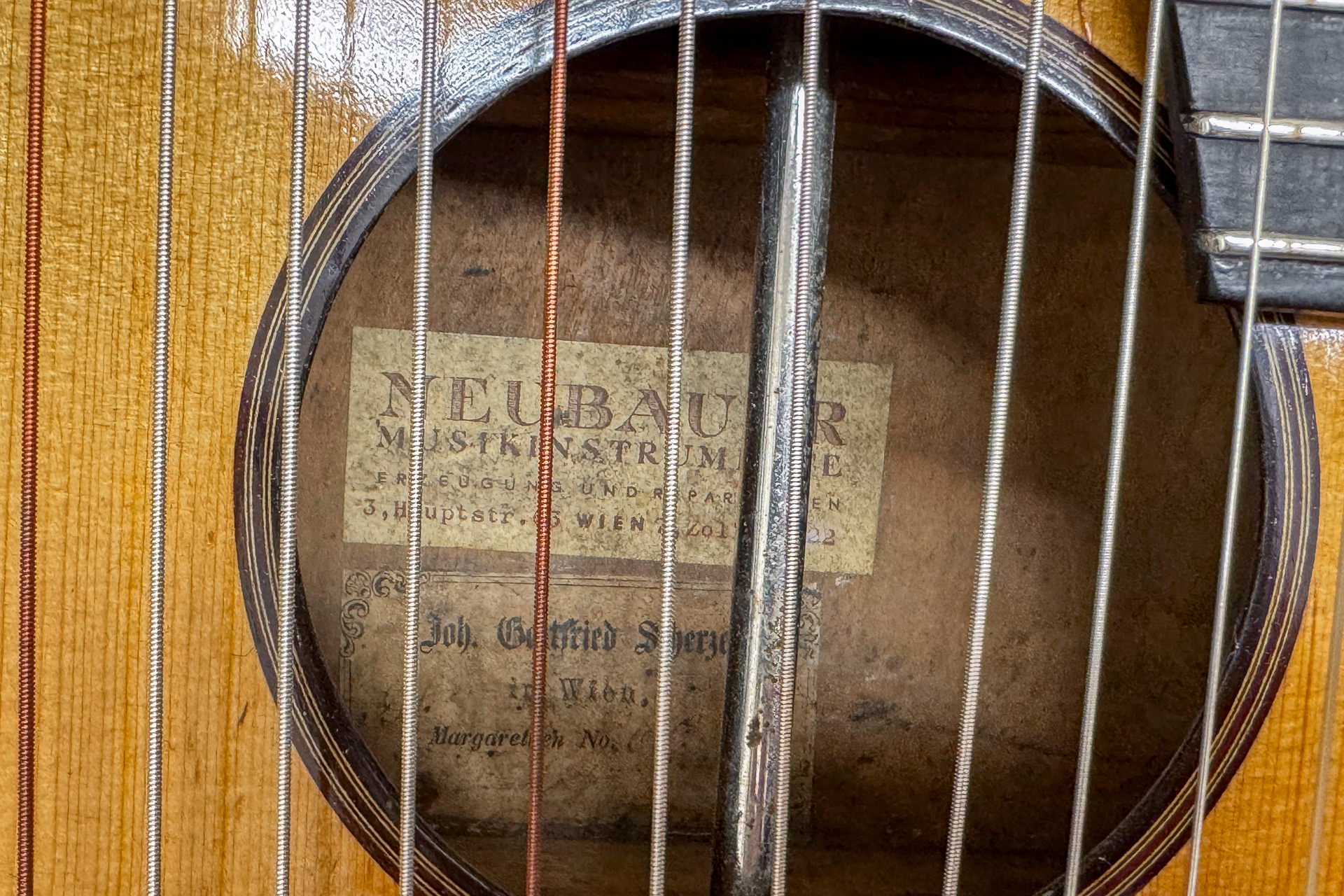 Johann Gotfried Scherzer Bild