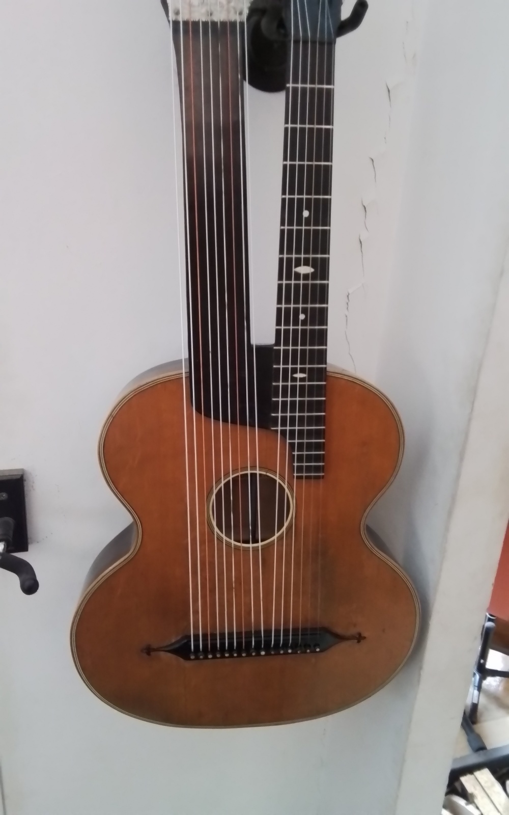 15 saitige Kontragitarre Bild